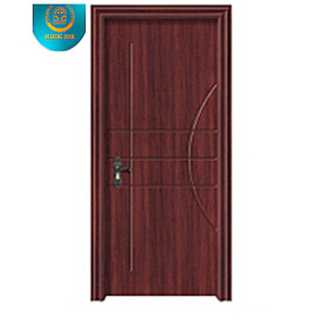 Puerta estilo moderno MDF (marrón)